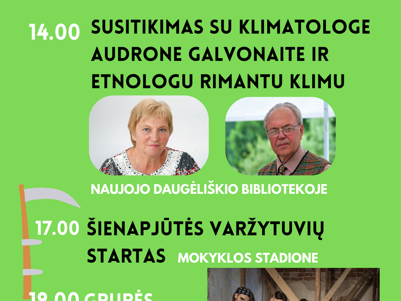 Pjoviau šieną per visą dieną - Naujasis Daugėliškis