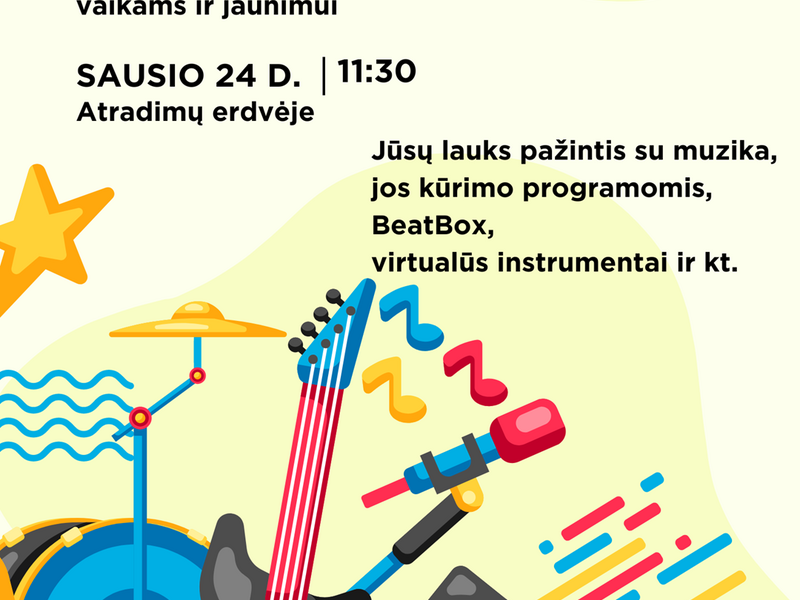 Muzikos edukacija vaikams ir jaunimui