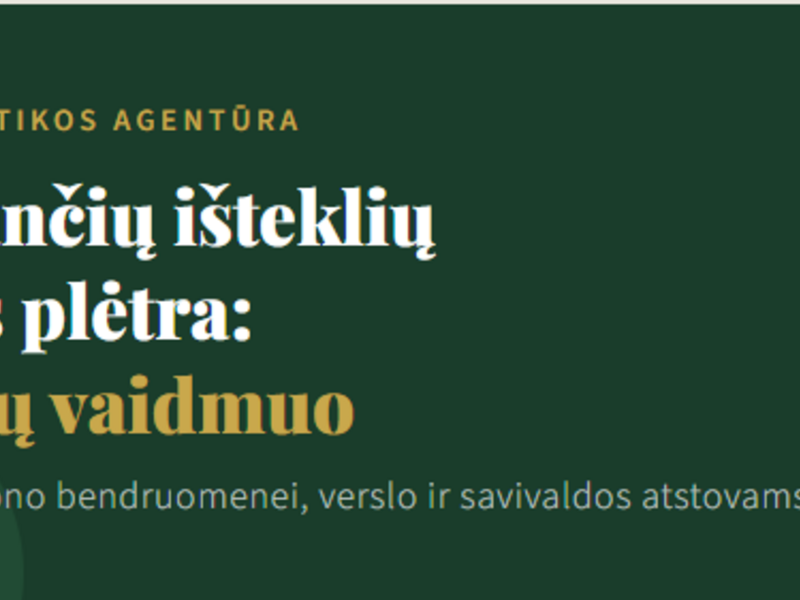 Seminaras „Atsinaujinančių išteklių energetikos plėtra: savivaldybių vaidmuo“