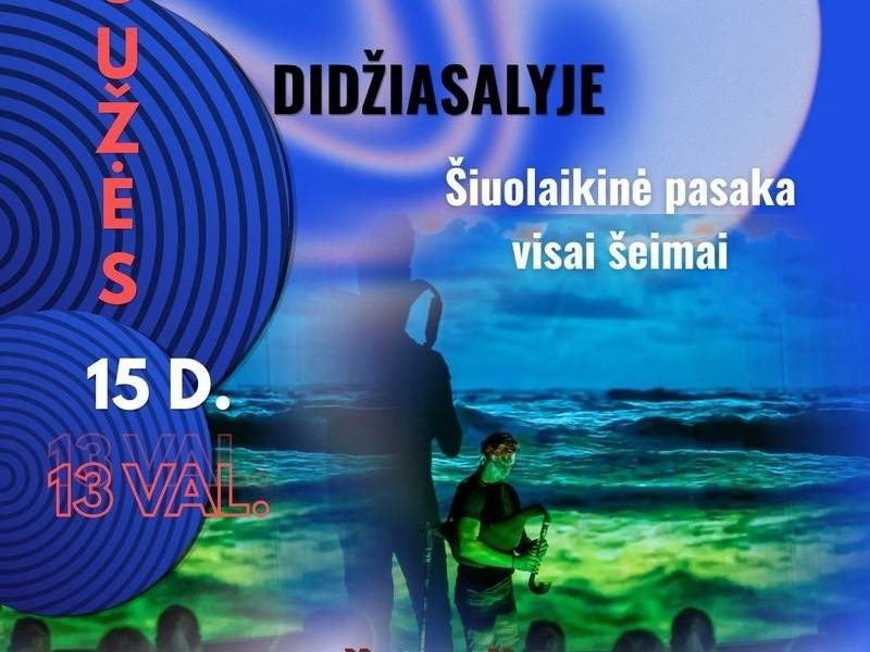  Šiuolaikinė pasaka visai šeimai „Šiukšlinukas“ Didžiasalyje
