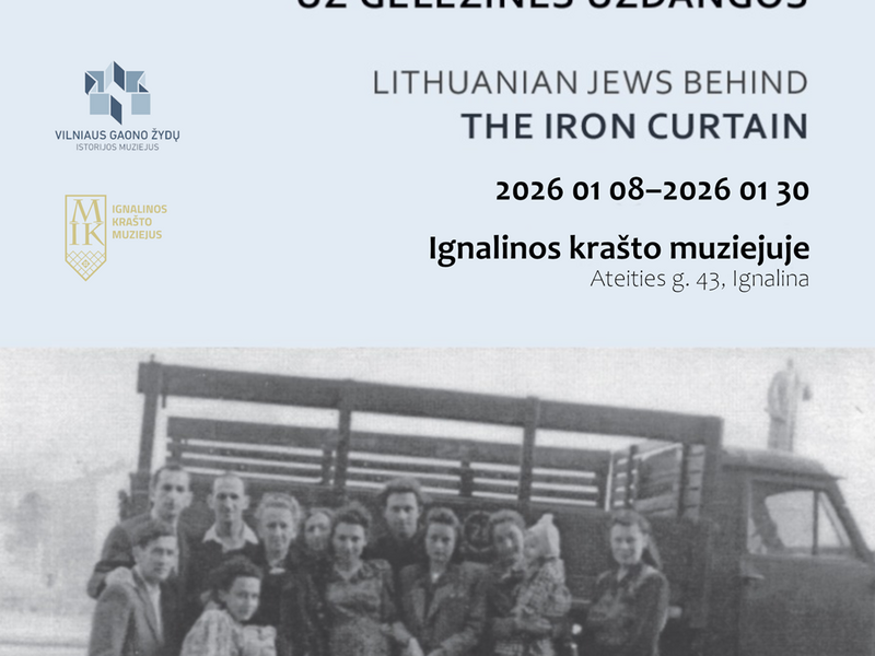 Paroda „Lietuvos žydai už geležinės uždangos“