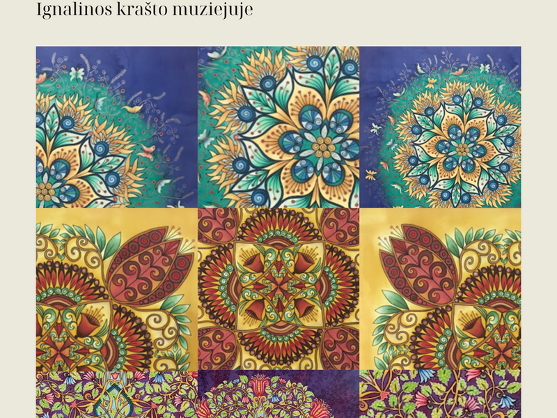 Estelos Žukauskienės tapybos paroda „Šilko magija“