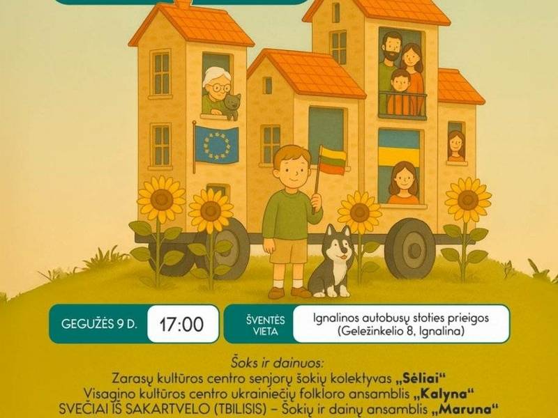 Švęskime Europos dieną drauge