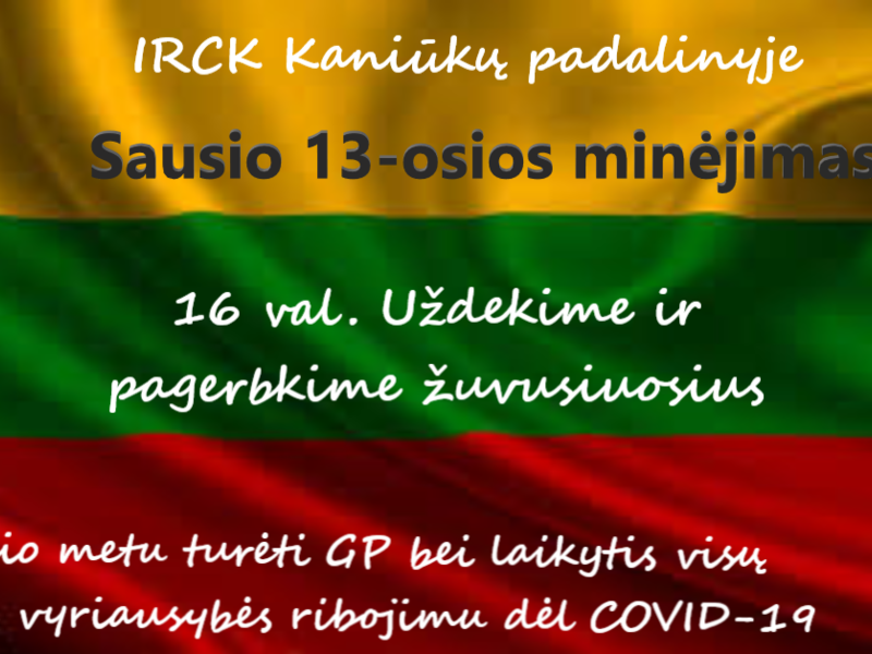 Commemoration of the Defenders of Freedom Day in Kaniūkai