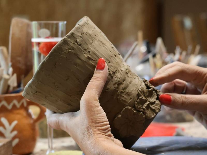 Kūrybinės keramikos dirbtuvės keramikos studijoje "MolioMinkis" 