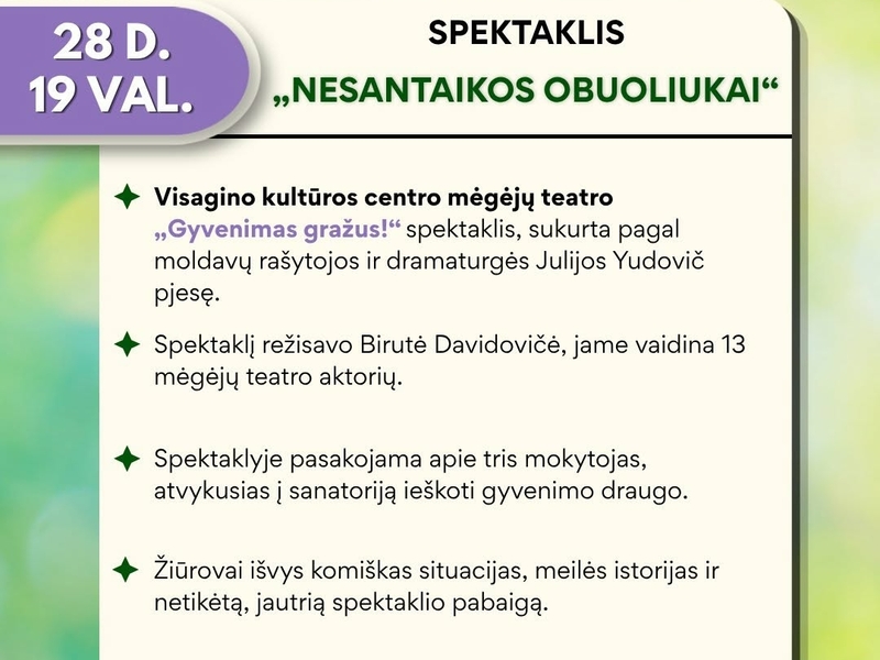 Komedija „Nesantaikos obuoliukai“