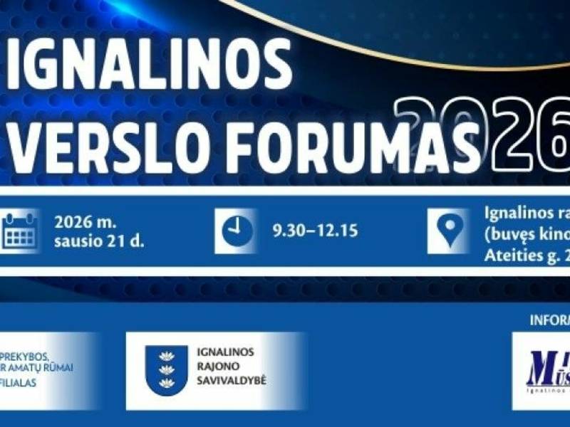 Ignalinos verslo forumas 2026
