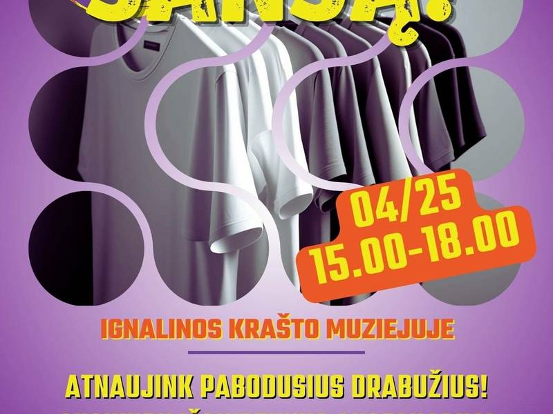 Renginys Ignalinos krašto muziejuje "Suteik antrą šansą"
