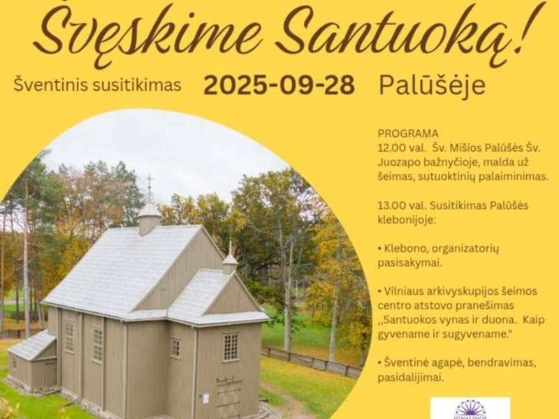 Švęskime santuoką!