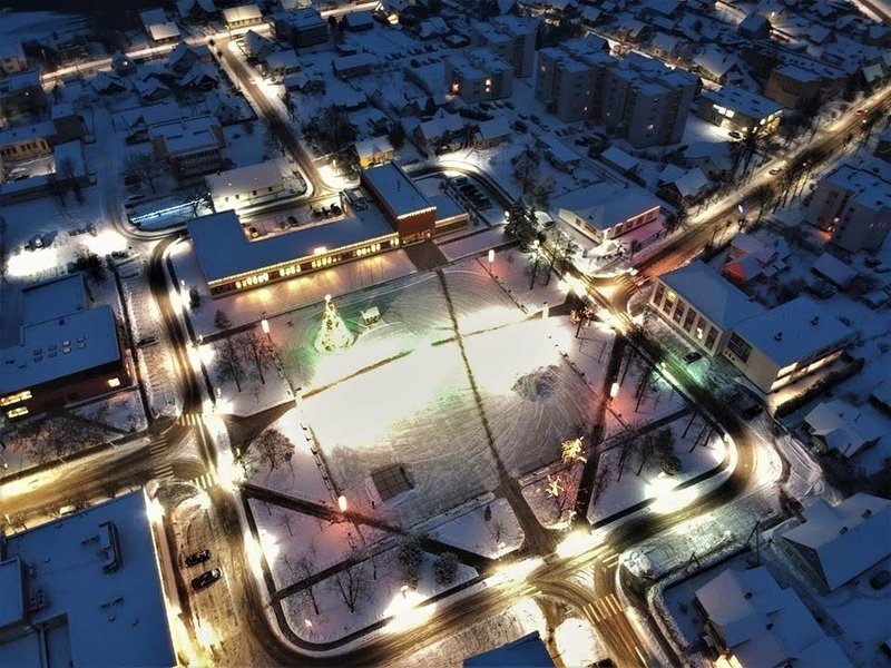 Kalėdinės eglutės įžiebimas