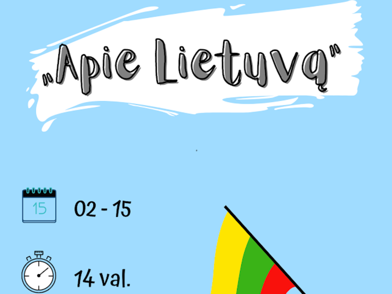 Quiz in Mažėnai "About Lithuania"