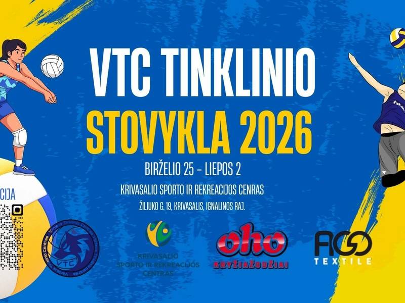 VTC tinklinio stovykla 2026