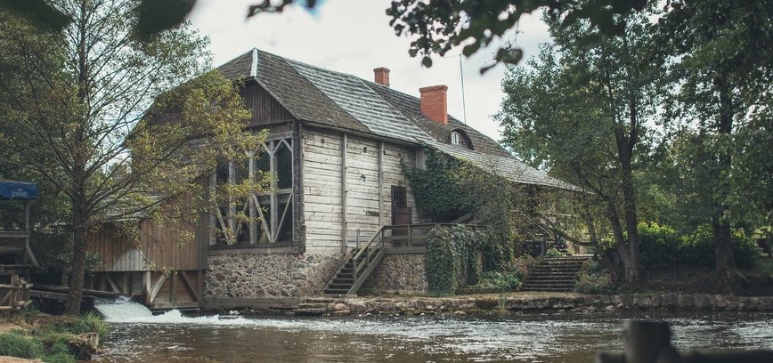 14 km circular pedestrian route Ginučiai - Salos II