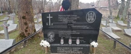 Polish military cemetery in Dukstas