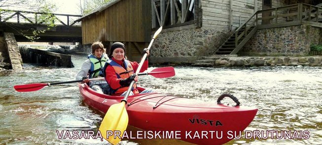 "Drutunai kayaks"