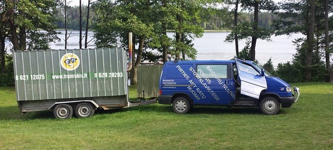 Sauna on wheels