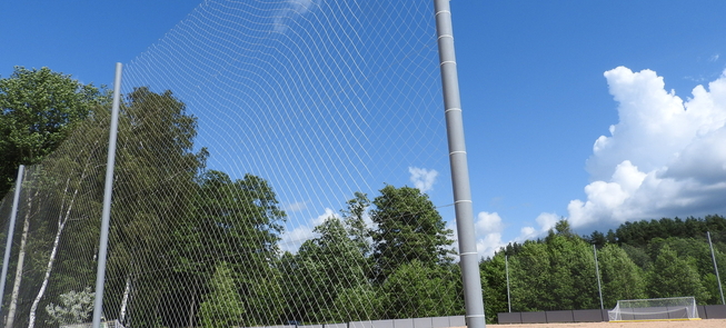 Beach soccer field