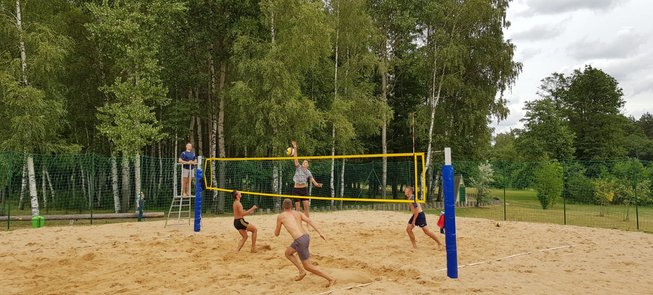 Volleyball court