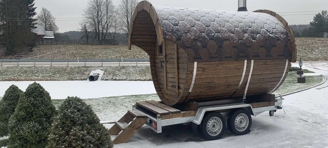 Mobile sauna rental
